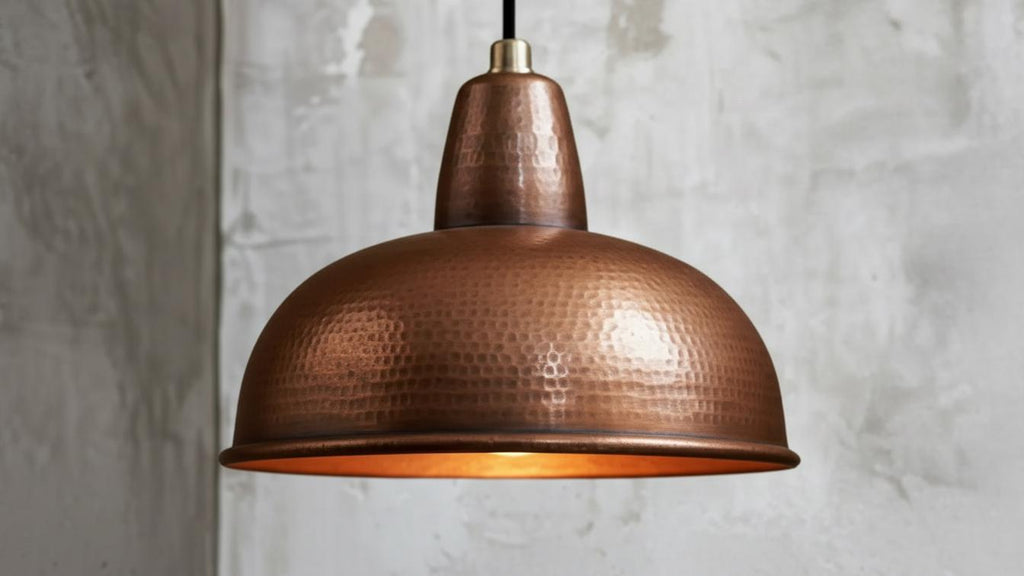 Handmade Copper Dome Pendant Light, Moroccan Perforated Ceiling Lamp ,  Modern Copper Dome Pendant Lamp ,Handmade Rustic Chandelier