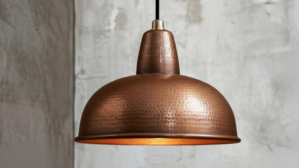 Handmade Copper Dome Pendant Light, Moroccan Perforated Ceiling Lamp ,  Modern Copper Dome Pendant Lamp ,Handmade Rustic Chandelier