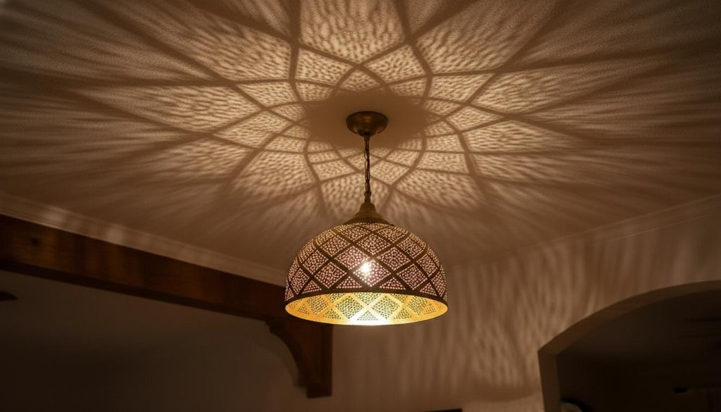 Moroccan brass pendant light , Handmade Hanging Lamp , Pendant Brass Light , Pendant Lighting ,Moroccan Light Fixtures