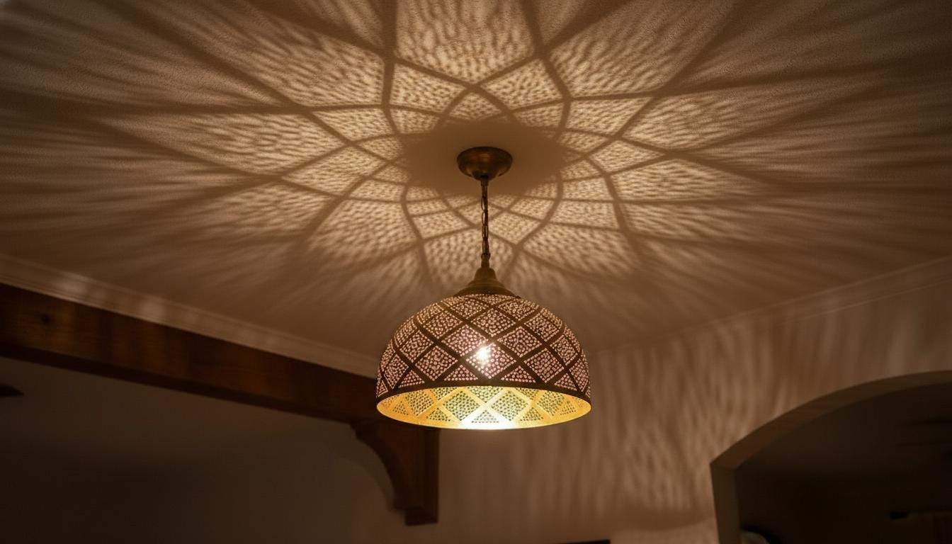 Moroccan brass pendant light , Handmade Hanging Lamp , Pendant Brass Light , Pendant Lighting ,Moroccan Light Fixtures