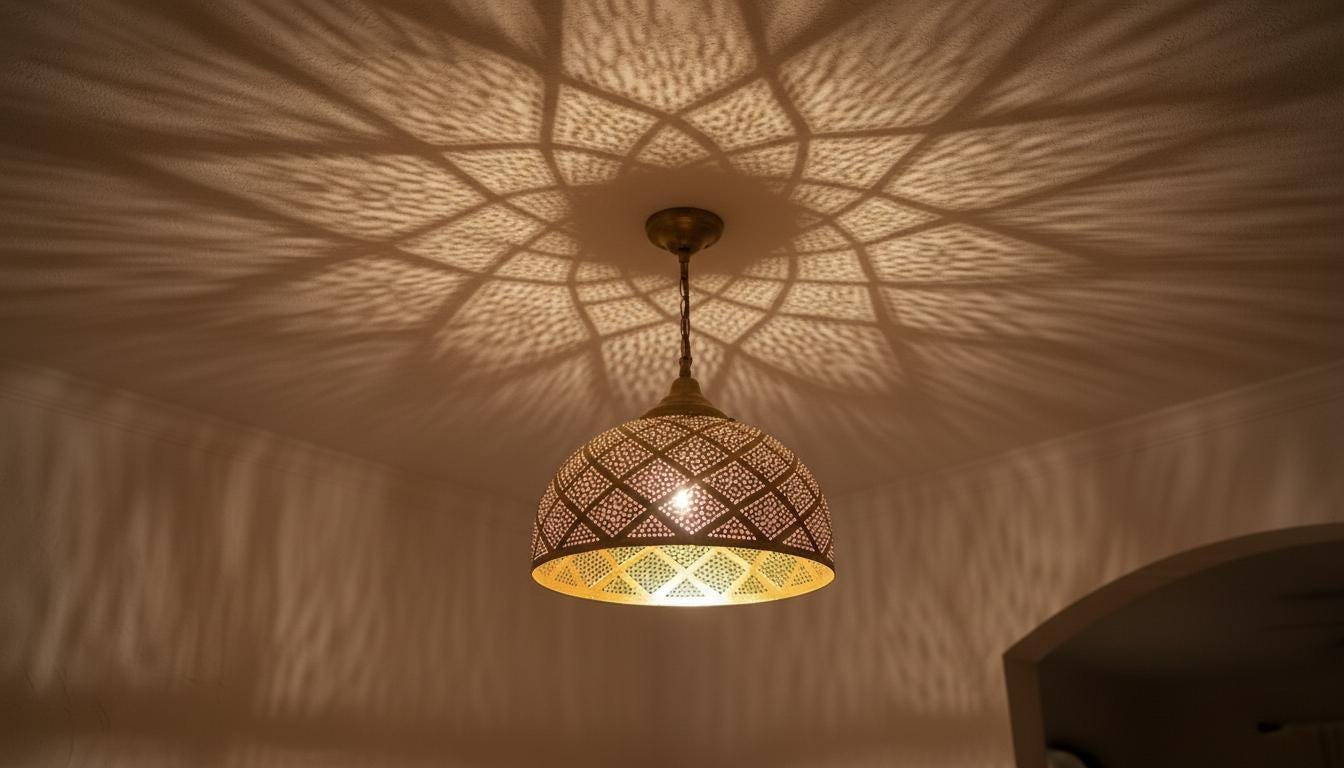 Moroccan brass pendant light , Handmade Hanging Lamp , Pendant Brass Light , Pendant Lighting ,Moroccan Light Fixtures