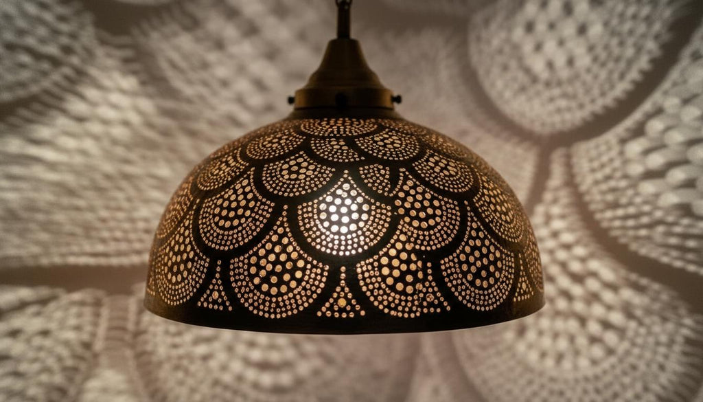 Handmade Moroccan Brass Pendant Light,Moroccan brass pendant light ,Pendant Brass Light ,Pendant Lighting ,Moroccan Light Fixtures