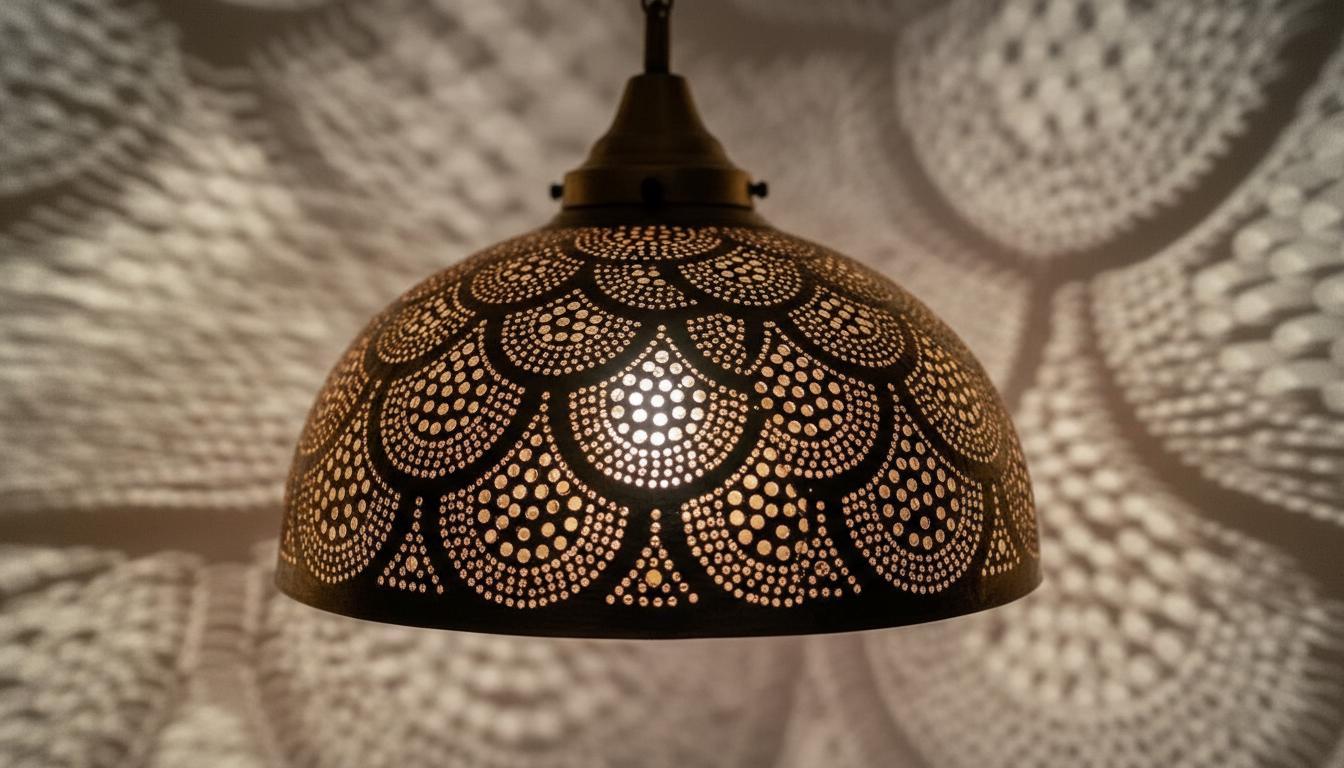 Handmade Moroccan Brass Pendant Light,Moroccan brass pendant light ,Pendant Brass Light ,Pendant Lighting ,Moroccan Light Fixtures
