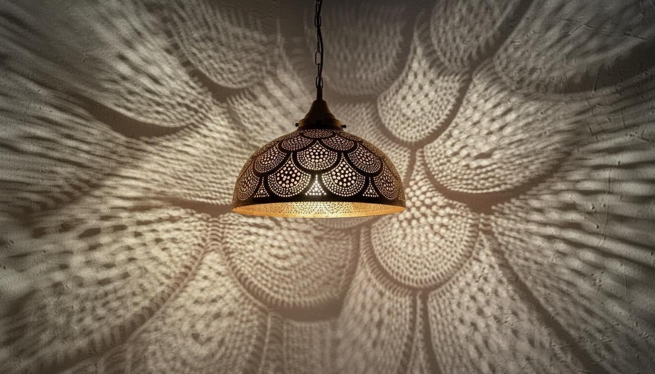 Handmade Moroccan Brass Pendant Light,Moroccan brass pendant light ,Pendant Brass Light ,Pendant Lighting ,Moroccan Light Fixtures