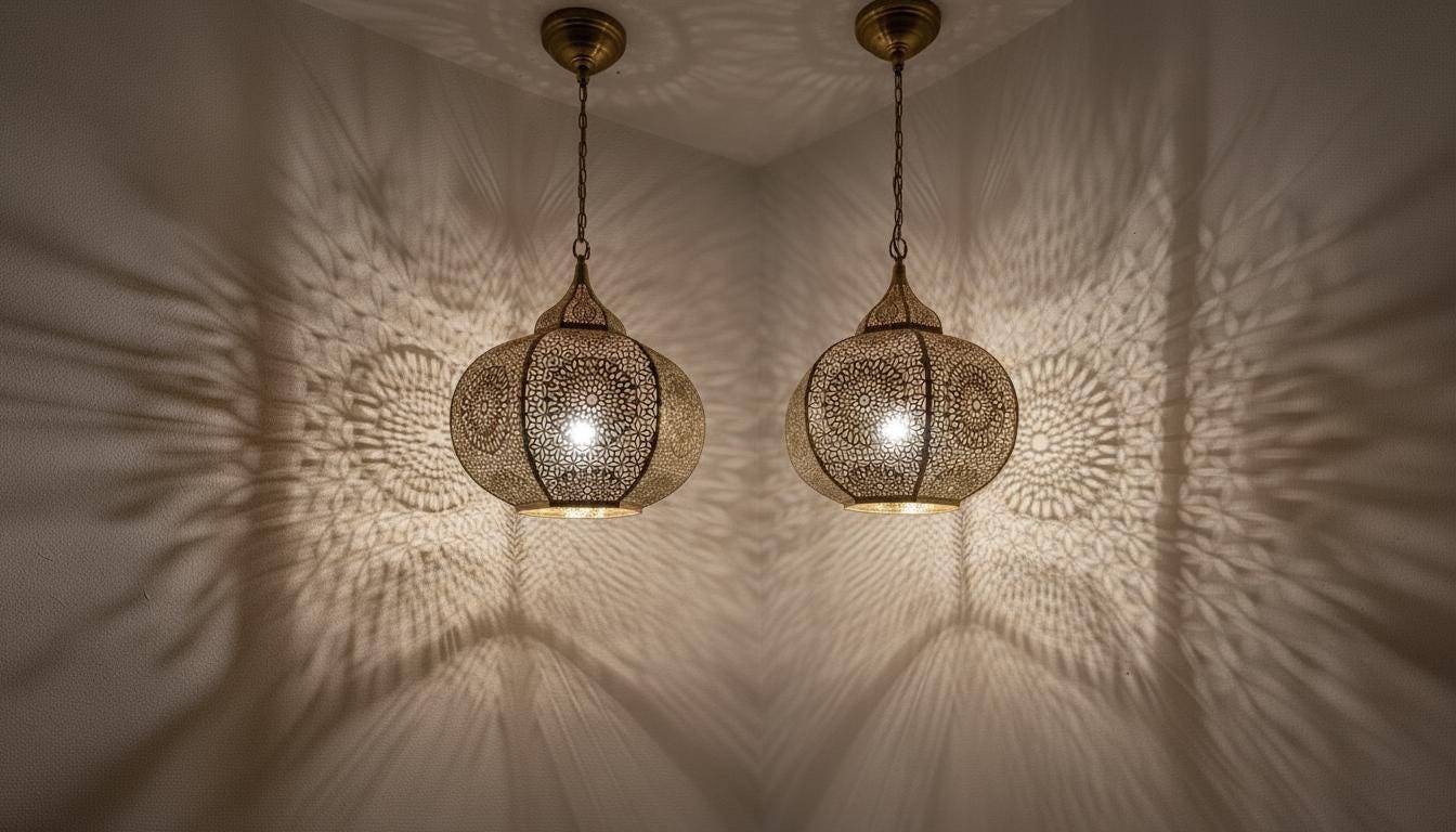 Handcrafted Moroccan brass pendant light , Ceiling Light Fixtures  , Pendant Brass Light , Pendant Lighting ,Moroccan Light Fixtures