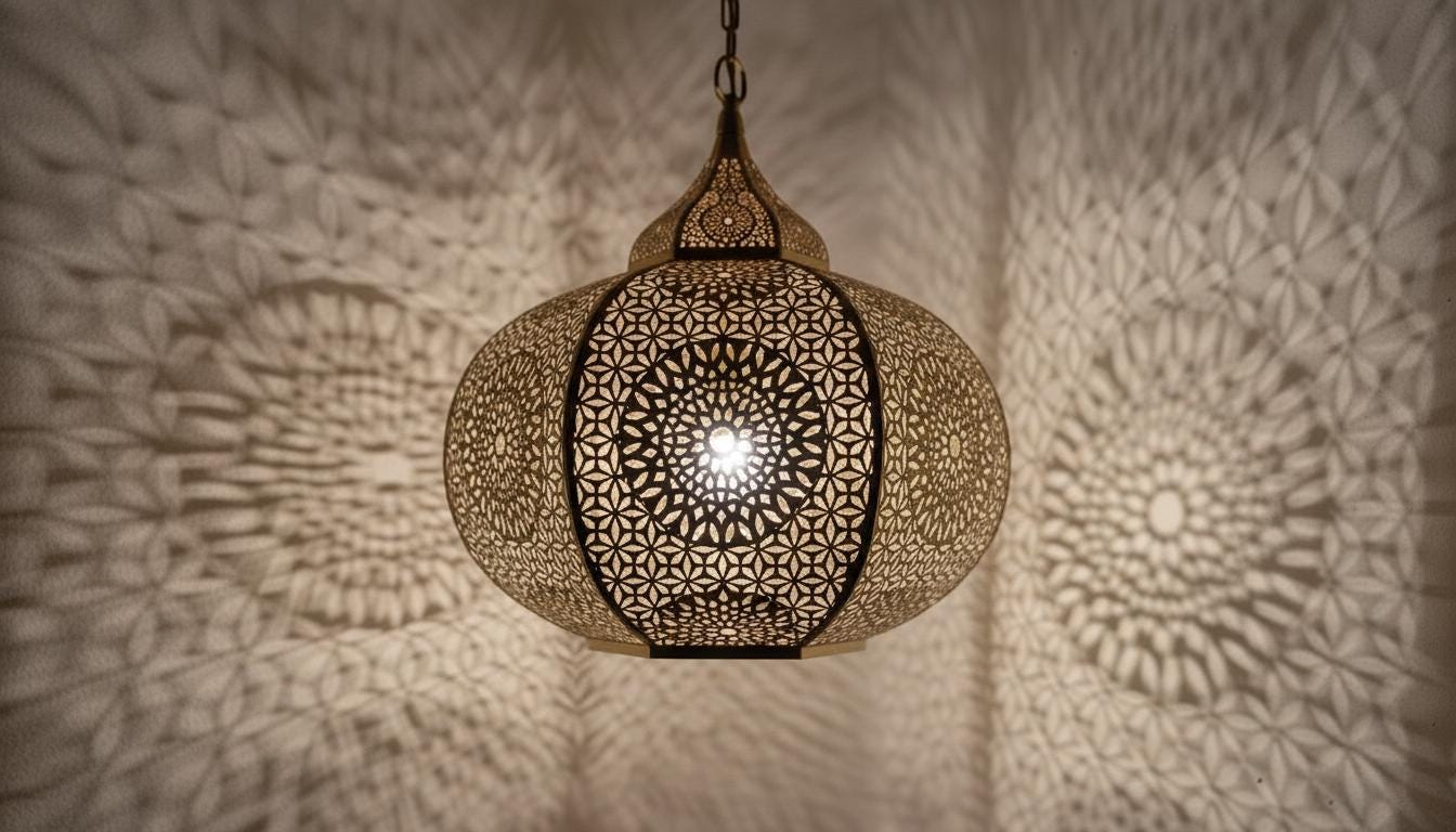 Handcrafted Moroccan brass pendant light , Ceiling Light Fixtures  , Pendant Brass Light , Pendant Lighting ,Moroccan Light Fixtures