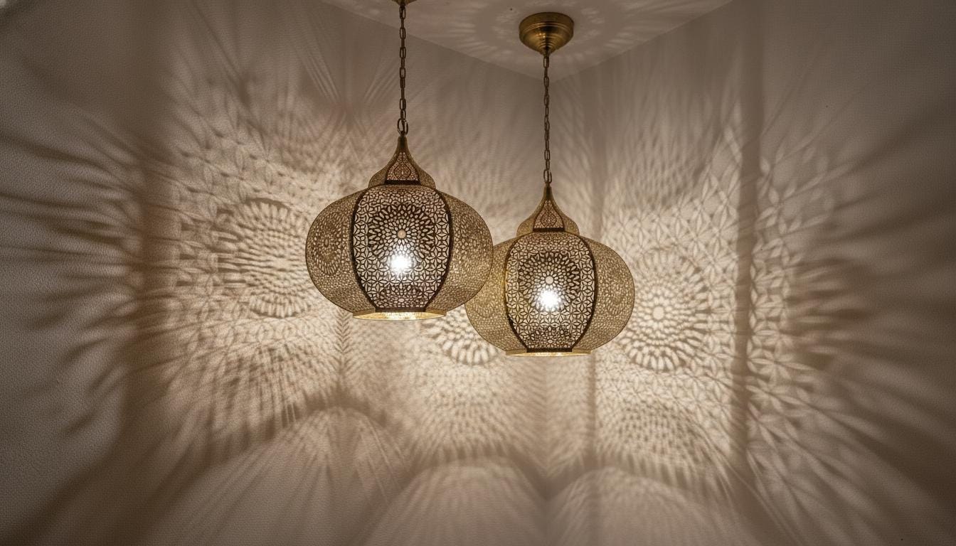 Handcrafted Moroccan brass pendant light , Ceiling Light Fixtures  , Pendant Brass Light , Pendant Lighting ,Moroccan Light Fixtures