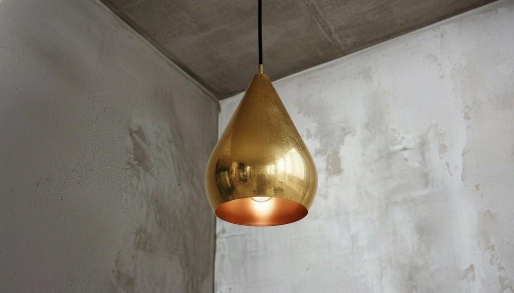 Handmade Hammered Copper Pendant Light - Rustic Copper Dome Pendant Light - Moroccan Boho Farmhouse Lamp - Rustic Chandelier Dining Room