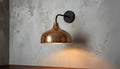 Perforated Oxidized Copper Wall Lamp – Handmade Green Patina Wall Sconce, Vintage Moroccan Pierced Brass-Style Light, Handcrafted Wall Fixture