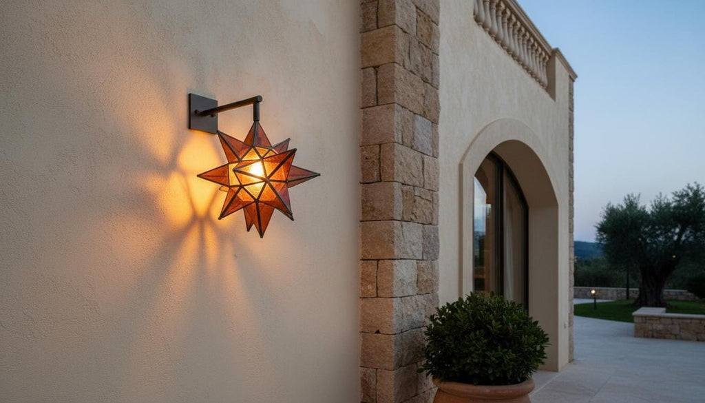 Handmade Moroccan Brass Wall Light with Glass – Modern Art Wall Sconce, Elegant Brass Wall Fixture for Home Décor