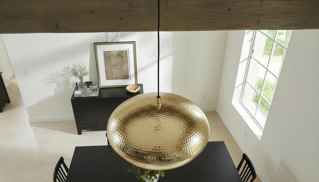 Modern Brass Ceiling Dome Pendant Lamp ,Moroccan Brass Lamp,Hanging Lighting,Dome Lampshades,Rustic Kitchen Island Light, Farmhouse Lighting