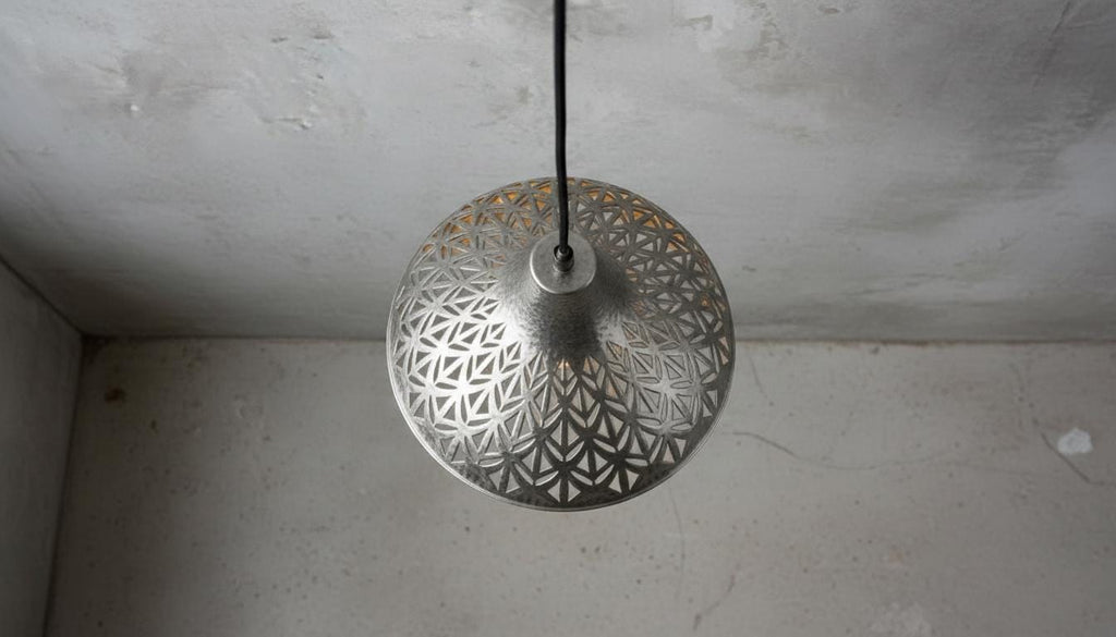 Silver Brass Pendant Lamp, Handmade Brass Dome Pendant Light, Hanging Ceiling Lamp , Dome Lamp ,Moroccan Lamp,Rustic Kitchen Island Lighting