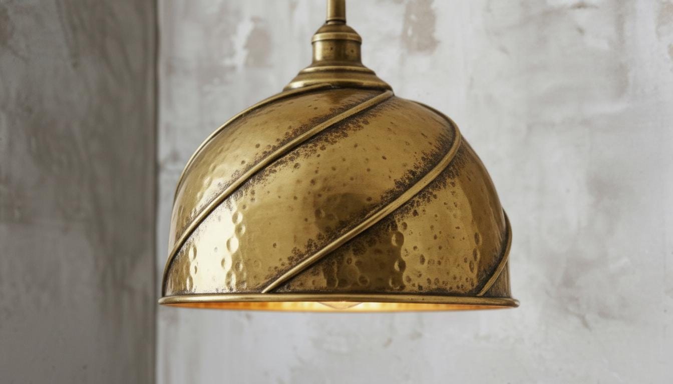 Hammered Solid Copper Dome Pendant Light,Rustic Chandelie, Copper Light Fixture,Ceiling Light,Kitchen Island Lighting, Ceiling Light Fixture